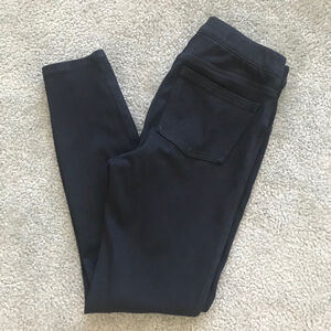EUC SPANX® Jean-ish® Black Ankle Leggings | Size Small
